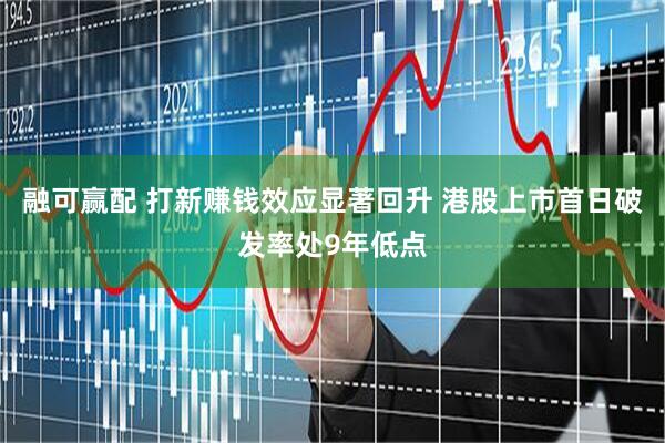 融可赢配 打新赚钱效应显著回升 港股上市首日破发率处9年低点