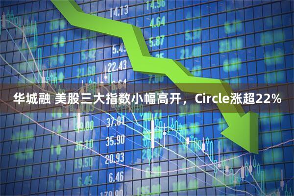 华城融 美股三大指数小幅高开，Circle涨超22%