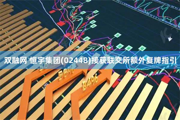 双融网 恒宇集团(02448)接获联交所额外复牌指引