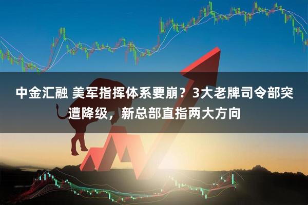 中金汇融 美军指挥体系要崩？3大老牌司令部突遭降级，新总部直指两大方向